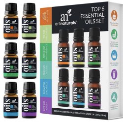 ArtNaturals Aromatherapy Top-6 Essential Oil Set
